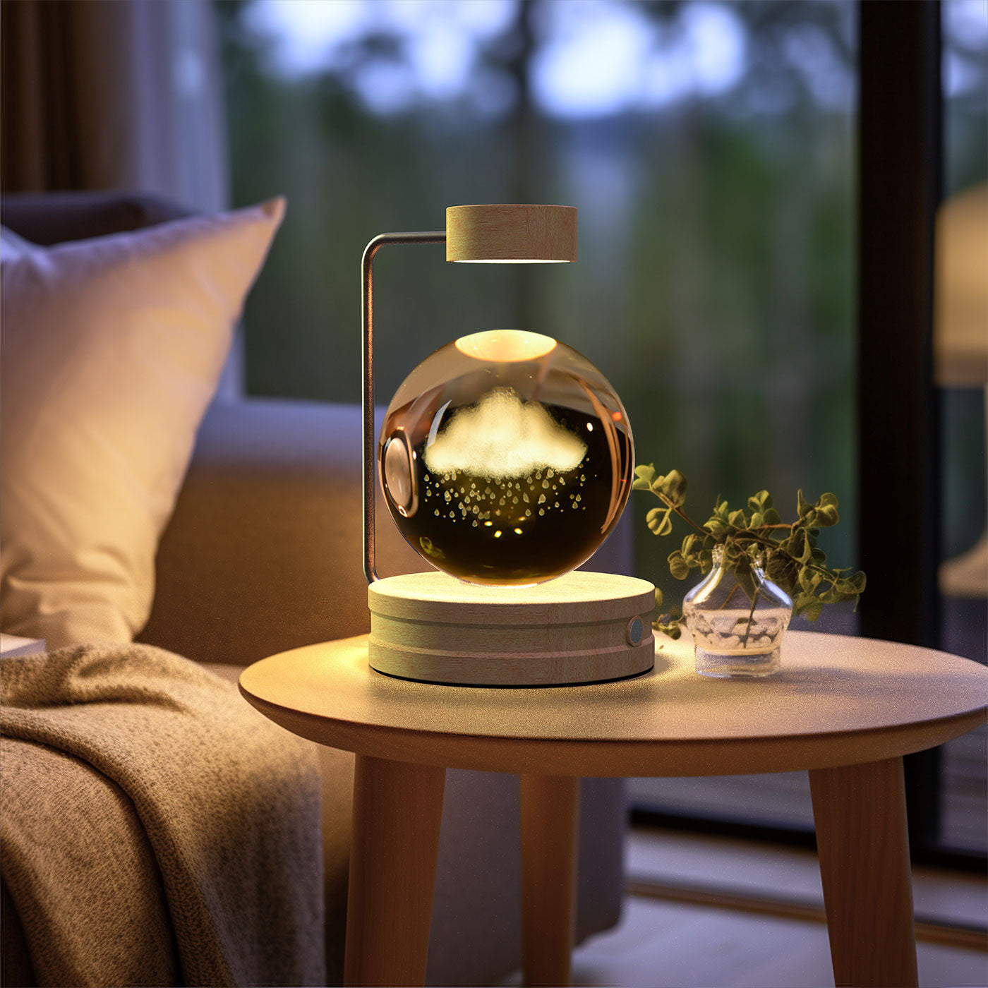 Crystal Ball Cosmic Indoor Nightlight