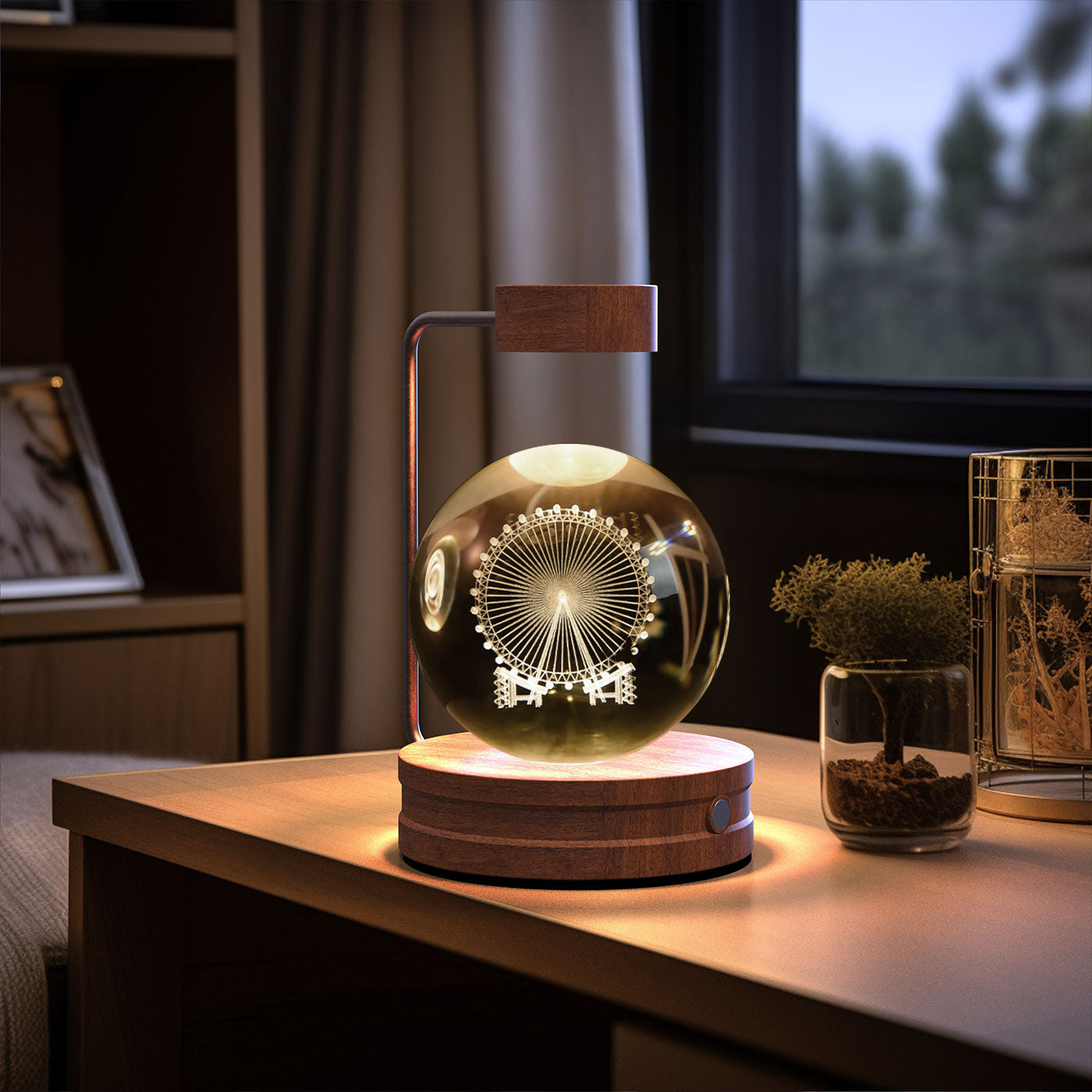 Crystal Ball Cosmic Indoor Nightlight