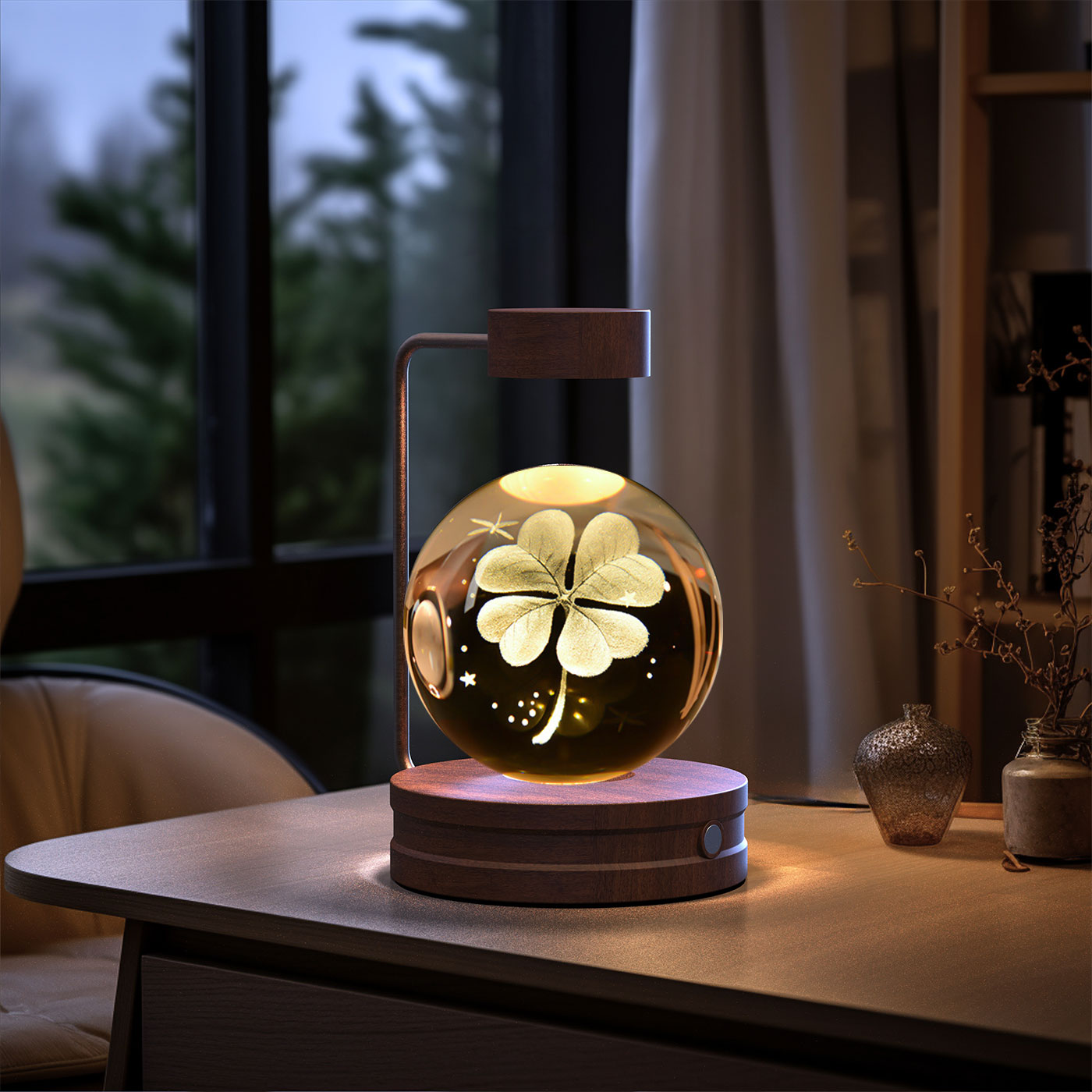 Crystal Ball Cosmic Indoor Nightlight