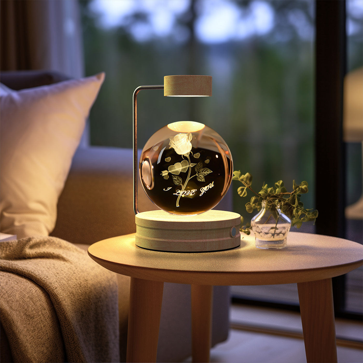 Crystal Ball Cosmic Indoor Nightlight